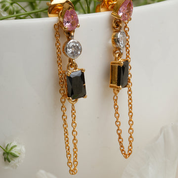 Whimsical Chain Link Earrings